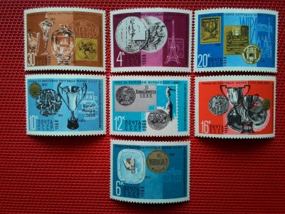Лот: 12592097. Фото: 1. *1968, ноябрь. Награды почтовых... Марки