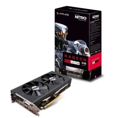 Лот: 13601314. Фото: 1. Sapphire RX 470 Nitro 8 Гб. Видеокарты