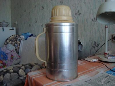 Лот: 1468785. Фото: 1. Термос (аллюминиевый корпус и... Кружки, стаканы, бокалы