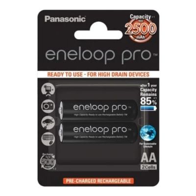 Лот: 22978733. Фото: 1. АКБ AA Eneloop XX (Pro) 2500mAh... Батарейки, аккумуляторы, элементы питания