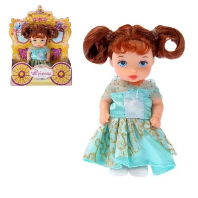 Лот: 12419518. Фото: 1. Кукла малышка "Лида" в платье. Куклы и аксессуары