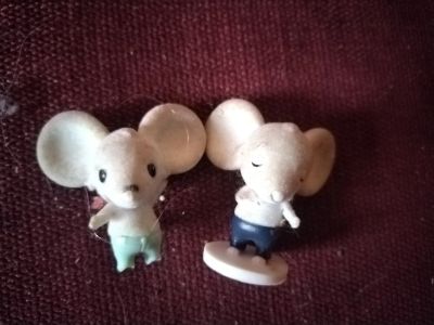 Лот: 25393851. Фото: 1. Игрушки из киндер-сюрпризов (мышки... Куклы и аксессуары
