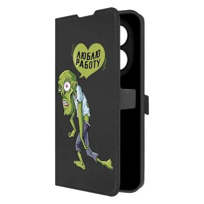 Лот: 25086584. Фото: 1. Чехол Krutoff Eco Book "Люблю... Чехлы, бамперы