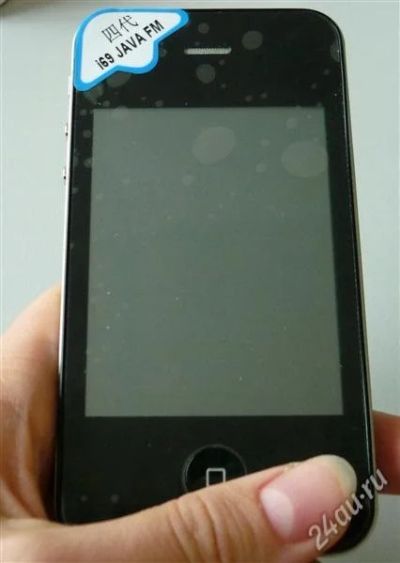 Лот: 1258980. Фото: 1. аналог iphone 4g китай с 2 sim... Кнопочные мобильные телефоны