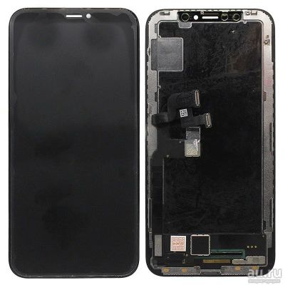 Лот: 15753305. Фото: 1. Дисплей для iPhone X в сборе Черный... Дисплеи, дисплейные модули, тачскрины