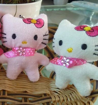 Лот: 5128242. Фото: 1. котик "hello kitty" 9см. Мягкие