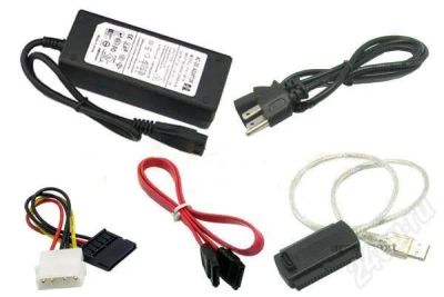 Лот: 189560. Фото: 1. Адаптер 3 в 1: USB 2.0 в IDE 2... Другое (компьютеры, оргтехника, канцтовары)