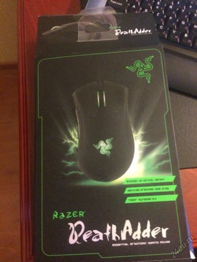 Лот: 5961437. Фото: 1. Продаю мышку Razer Deathadder... Клавиатуры и мыши