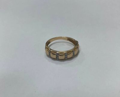 Лот: 25668291. Фото: 1. Золотое кольцо 2,28гр. 585пр... Кольца, перстни