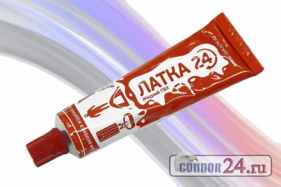 Лот: 13207739. Фото: 1. Клей ПВХ Жидкая латка 24, цвет... Аксессуары для лодок и катеров