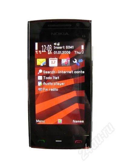 Лот: 620916. Фото: 1. Китайский Nokia X6 JAVA. Кнопочные мобильные телефоны