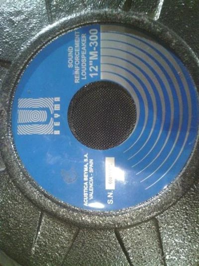 Лот: 2715806. Фото: 1. Beyma 12"M300 1 штука. Другое (профессиональный звук)