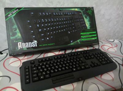 Лот: 10169445. Фото: 1. Геймерская клавиатура Razer Anansi... Клавиатуры и мыши