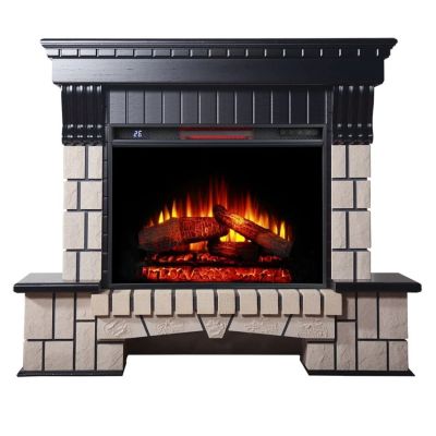 Лот: 24914115. Фото: 1. Электрокамин Inter Flame Экстер... Камины, печи-камины