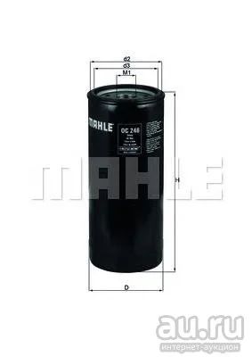 Лот: 18583283. Фото: 1. Фильтр масляный mahle oc 246 z0322... Двигатель и элементы двигателя