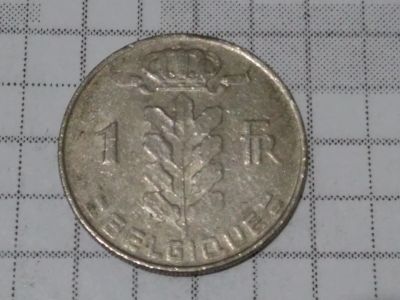Лот: 15608381. Фото: 1. Бельгия 1 франк 1966 год (лот... Россия и СССР 1917-1991 года