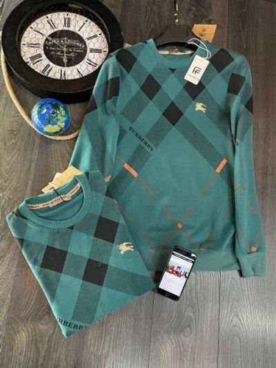Лот: 25554286. Фото: 1. Мужской свитшот кофта Burberry... Свитеры, толстовки, худи