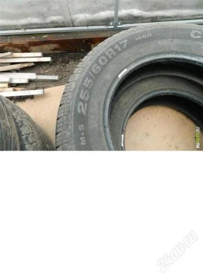 Лот: 2746011. Фото: 1. 255/60 R17 Continental 2 шт. Шины