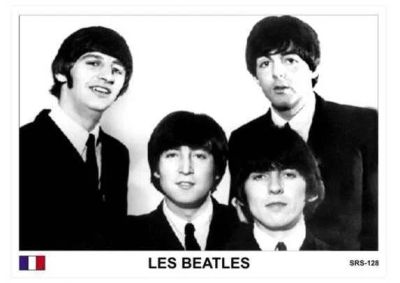 Лот: 10663659. Фото: 1. Beatles коллекционная карточка... Открытки, конверты