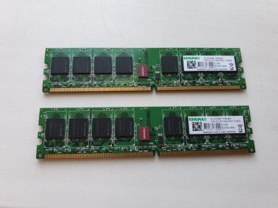 Лот: 23904145. Фото: 1. DDR2-800 Kingmax 1 Gb 2шт. Оперативная память