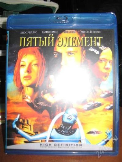 Лот: 776574. Фото: 1. Blu Ray Disc Диск Пятый элемент... Видеозаписи, фильмы