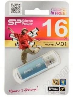 Лот: 2434144. Фото: 1. 16GB USB 3.0 - Silicon Power Marvel... USB-флеш карты