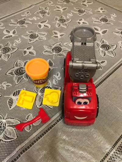 Лот: 16845019. Фото: 1. Набор Play Doh - Пожарная машина. Машины и техника