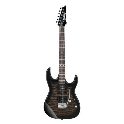 Лот: 24986894. Фото: 1. Электрогитара Ibanez GRX70QA Transparent... Гитары