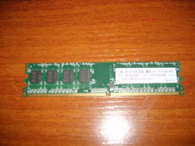 Лот: 6767987. Фото: 1. DDR2 Apacer 512Mb PC5300. Оперативная память