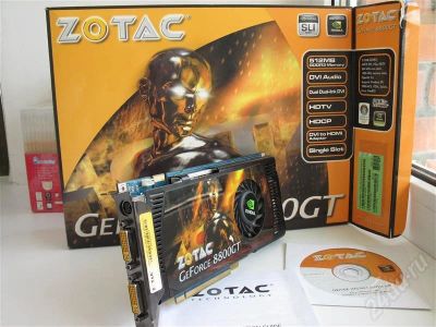 Лот: 416735. Фото: 1. ZOTAC GeForce 8800GT. Видеокарты