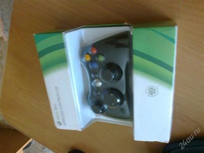 Лот: 1998009. Фото: 1. Xbox360 Беспроводной джойстик... Аксессуары для игровых приставок, консолей, геймпады