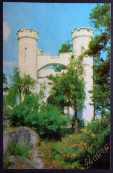 Лот: 6085460. Фото: 1. Открытка Выборг. Парк Монрепо... Открытки, конверты