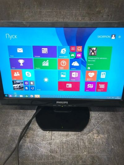 Лот: 16766862. Фото: 1. Монитор Philips E192 (М0010497... ЖК-мониторы