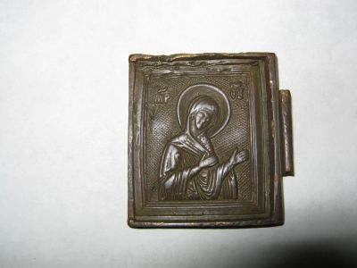 Лот: 25703430. Фото: 1. Створка складня. Иконы