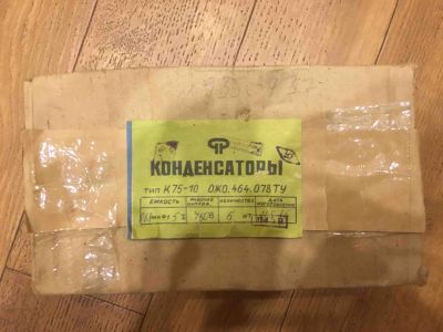 Лот: 11889861. Фото: 1. Конденсаторы К75-10 0,68мкф... Конденсаторы