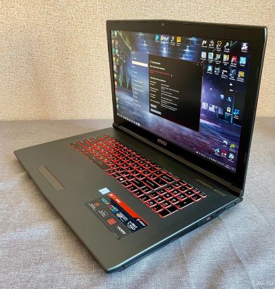 Лот: 17690184. Фото: 1. Игровой ноутбук MSI GTX 1060. Клавиатуры для ноутбуков