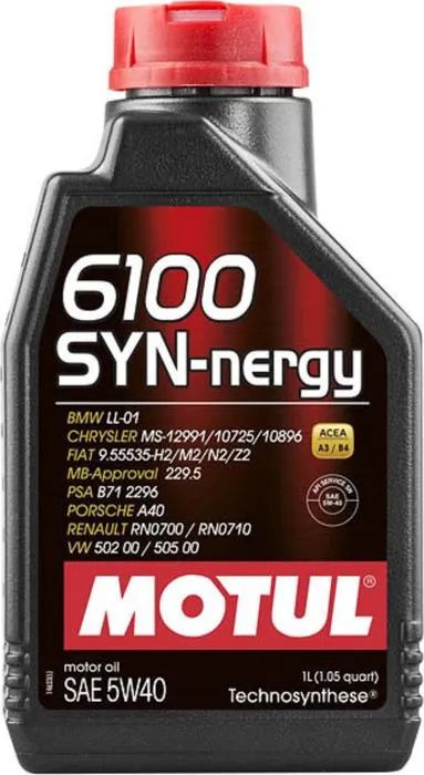 Лот: 20067545. Фото: 1. MOTUL 6100 Syn-nergy 5w40 SN... Масла, жидкости