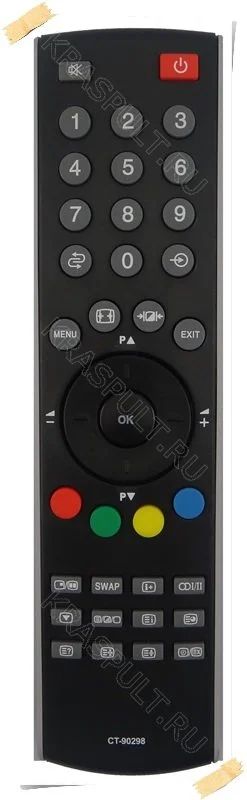 Лот: 15903725. Фото: 1. Пульт TOSHIBA CT-90298. Пульты ДУ