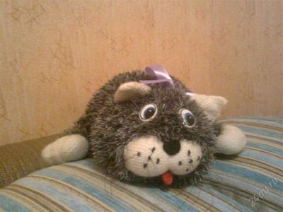 Лот: 1235860. Фото: 1. Кот серый ). Мягкие