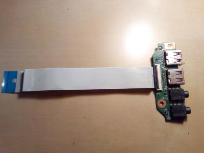 Лот: 9229300. Фото: 1. Плата usb+audio для ноутбука dns... Платы расширения, контроллеры, доп. порты