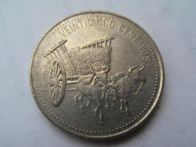 Лот: 5374830. Фото: 1. Доминикана 25 сентаво 1990. Азия