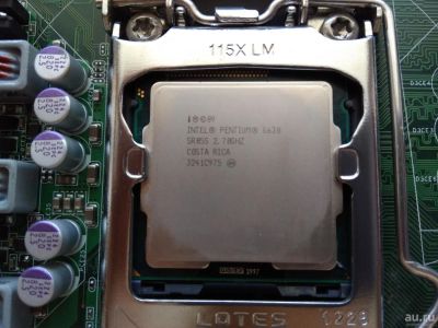 Лот: 9535332. Фото: 1. Intel Pentium G630 + Intel DH61CR. Процессоры