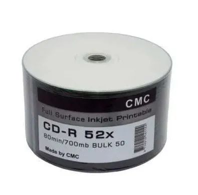 Лот: 20773073. Фото: 1. Диски CD-R Printable CMC 700 Mb... CD, DVD, BluRay