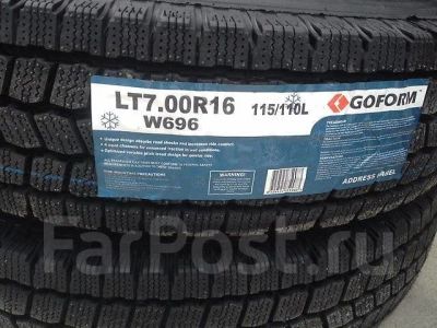 Лот: 12952154. Фото: 1. Шина грузовая 7.00 R-16С Goform... Шины