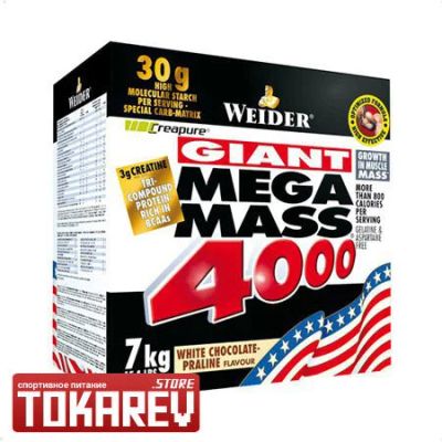 Лот: 9262029. Фото: 1. Гейнер Weider Mega Mass 4000... Спортивное питание, витамины