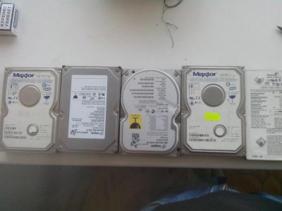 Лот: 3118782. Фото: 1. 5 жестких дисков одним лотом. Жёсткие диски (HDD)