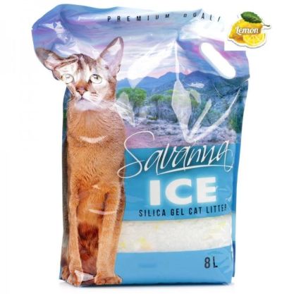 Лот: 16077067. Фото: 1. Savanna (Саванна) ICE 8л, наполнитель... Миски, лотки, наполнители