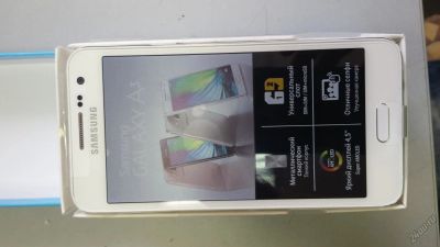 Лот: 5540544. Фото: 1. Samsung SM-A300F Galaxy A3 white. Смартфоны