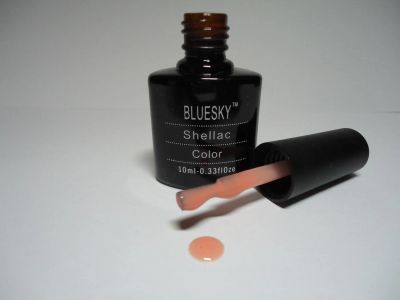Лот: 5259037. Фото: 1. Гель-лак BlueSky Shellac ТЕРМО... Лак для ногтей