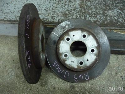 Лот: 18529350. Фото: 1. Диск тормозной Toyota Cami J100E... Тормозная система